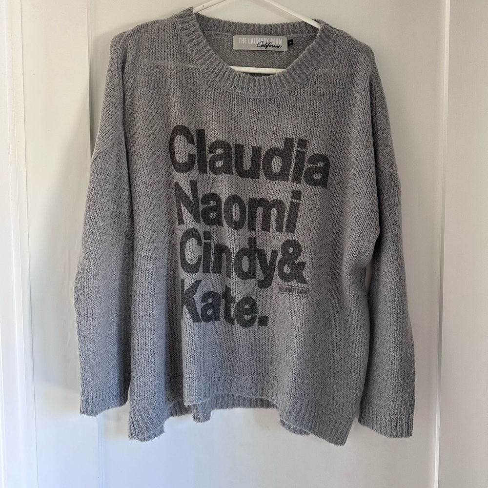 The Laundry Room Model Light Knit Sweater